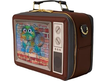 Crossbody Bag: Sesame Street - Lenticular Retro TV