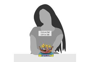 Figurine: Rapunzel - A Dream Come True (Tangled Boat with LED Lanterns)