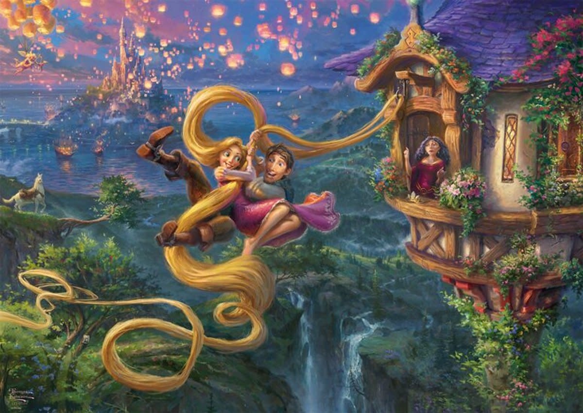Schmidt puzzel:Disney, Rapunzel -Tangled up in Love -1000 stukjes