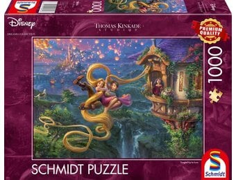 Schmidt Puzzle 1000 stukjes: Rapunzel - Tangled up in Love