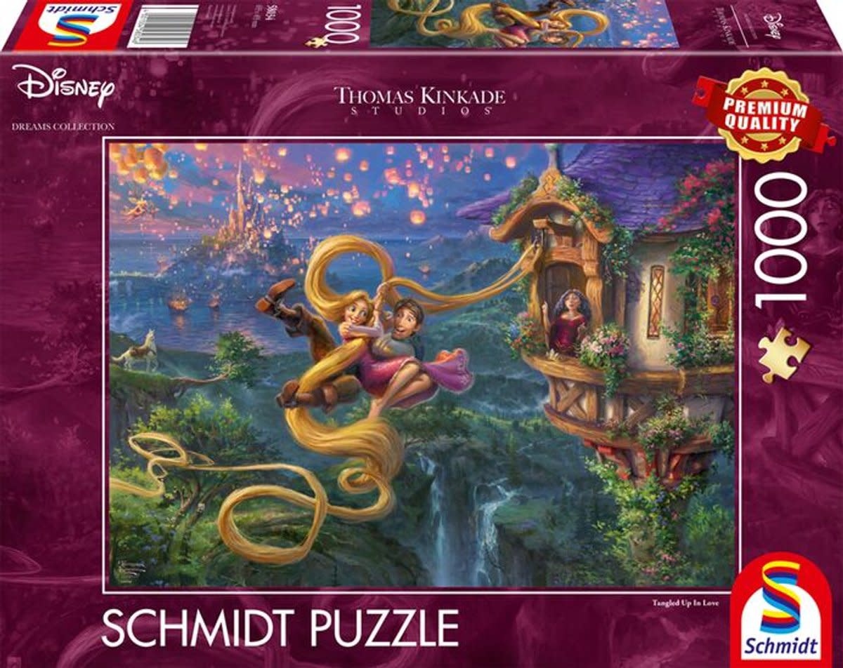 Schmidt puzzel:Disney, Rapunzel -Tangled up in Love -1000 stukjes