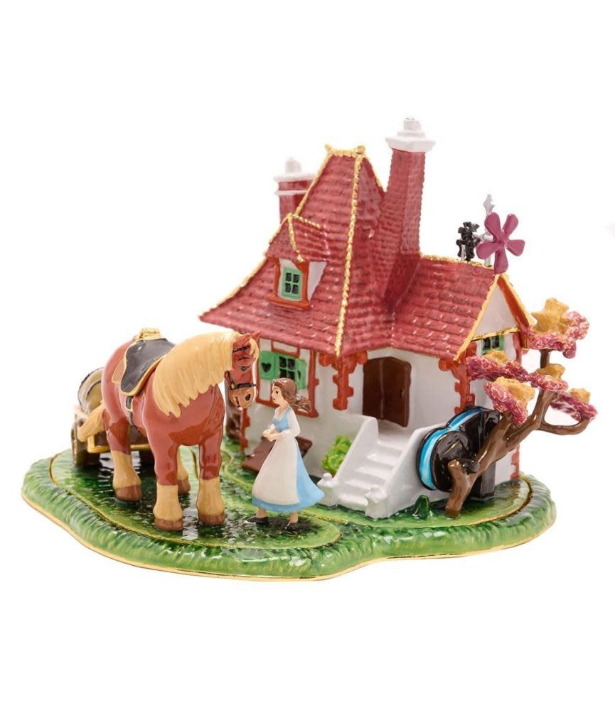 Dorp: Belle Phillipe - Disney Icon Cottage Scene Trinket Box