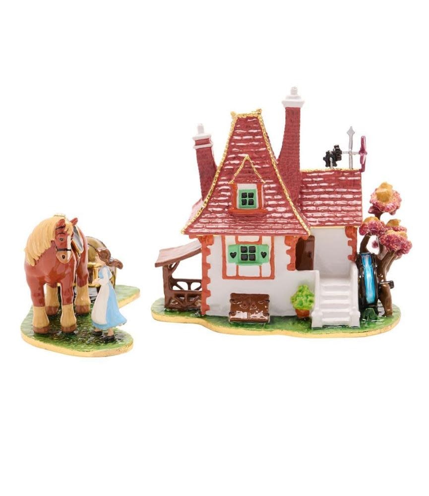 Dorp: Belle Phillipe - Disney Icon Cottage Scene Trinket Box
