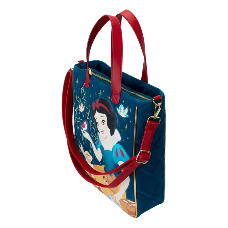 Schoudertas: Disney- Snow White- Heritage Quilted Velvet Tote Bag