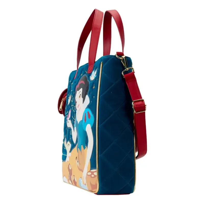 Schoudertas: Disney- Snow White- Heritage Quilted Velvet Tote Bag