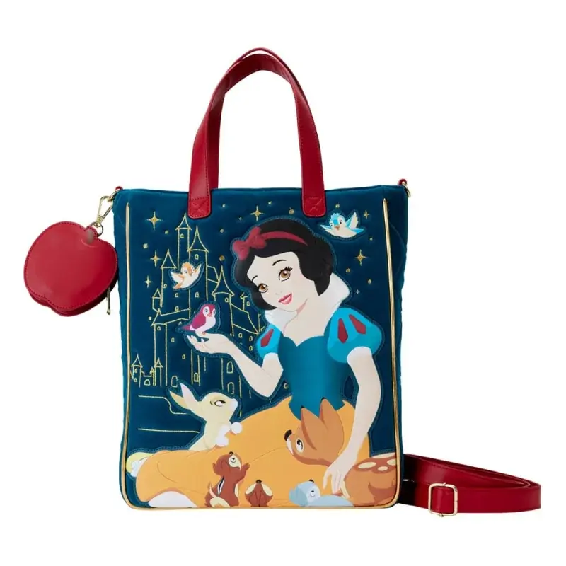 Schoudertas: Disney- Snow White- Heritage Quilted Velvet Tote Bag