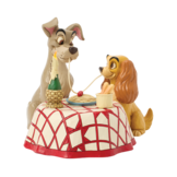 Figurine: Lady & the Tramp - Dinner for Two Spaghetti