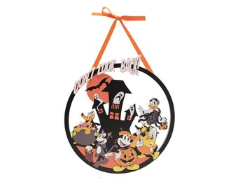 Deurhanger: Mickey and Friends - Halloween