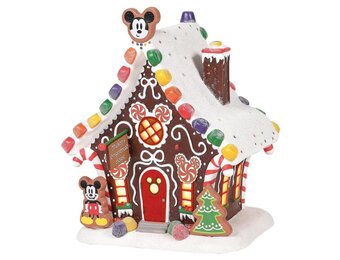Mickey's Gingerbread House - Disney Village by D56
