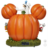 Figurine: Halloween Pompoen- Disney Mickey and Friends Halloween Pumpkin House