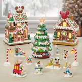 Gingerbread Village: kerstdorp 13-delig met muziek en verlichting