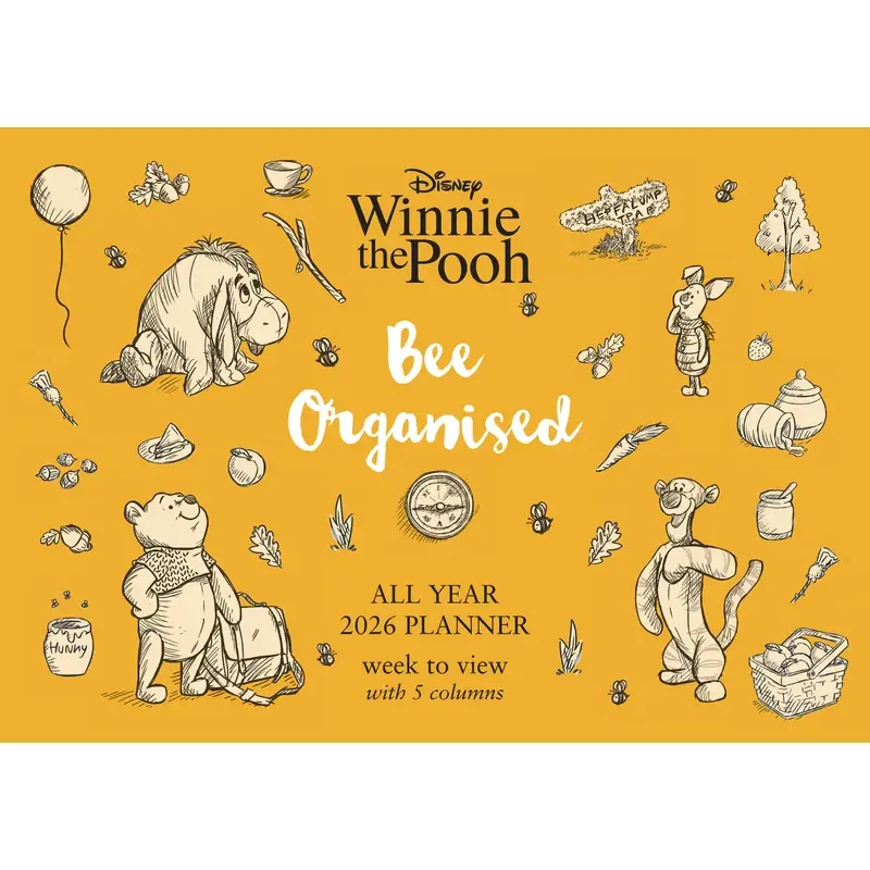 Planner: A4 Winnie the Poeh 2026