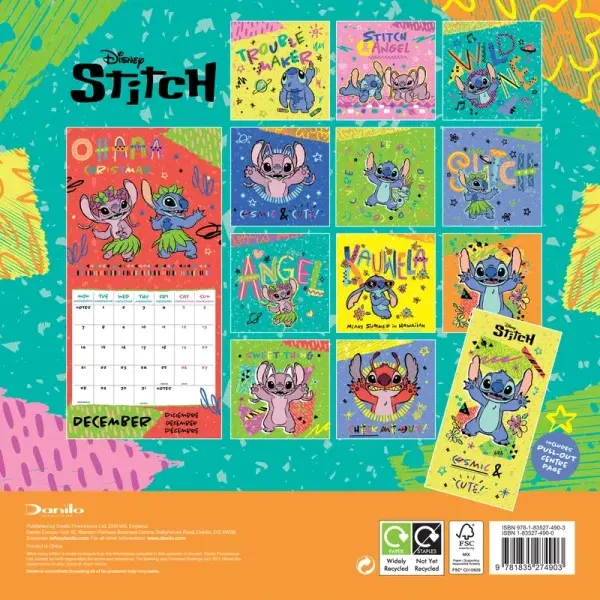 Kalender: Stitch - Lilo & Stitch