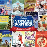 Kalender: Disney Vintage Posters 2026