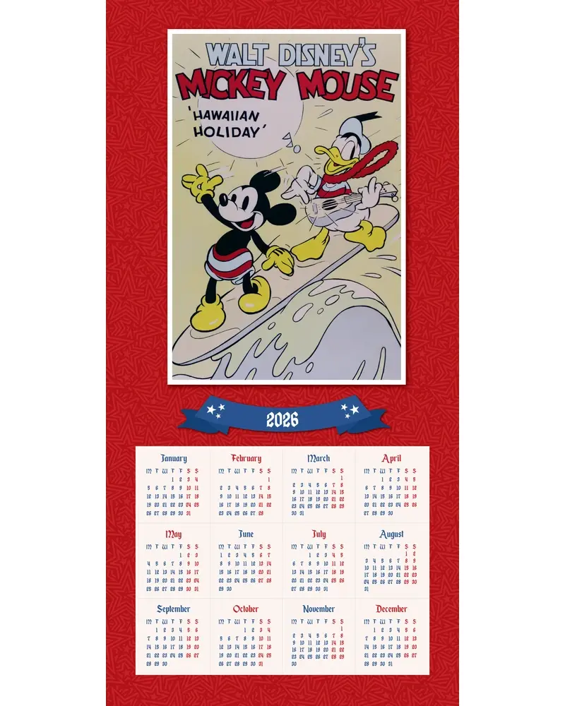 Kalender: Disney Vintage Posters 2026