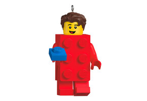 Kerstornament: LEGO Brick Boy