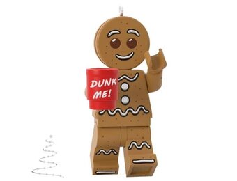Ornament: Lego Gingerbread