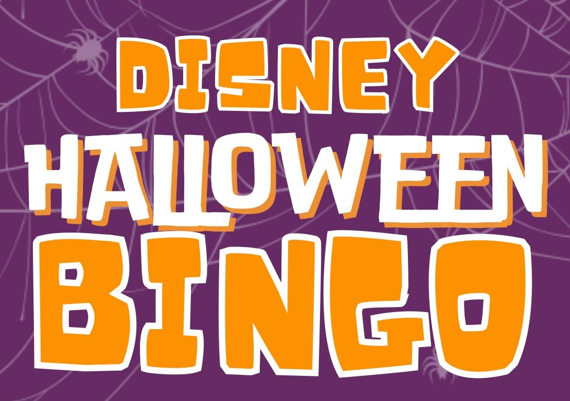 Disney Halloween Bingo ticket: 25 Oktober 2025