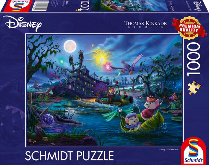 Schmidt Puzzle 1000 stukjes:Reddertjes