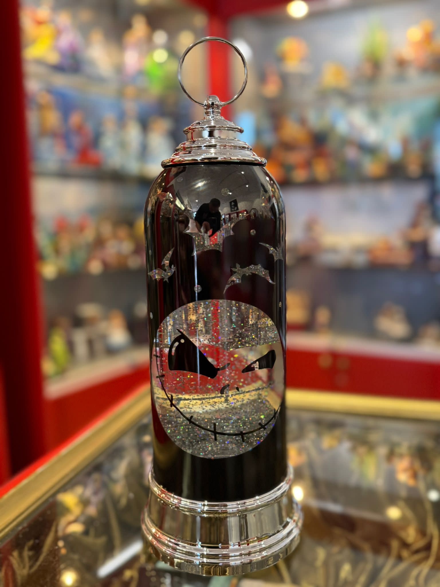 Lantaarn met LED licht: Jack Skellington - Halloween