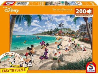Schmidt Puzzle 200 stuks - Mickey in Florida