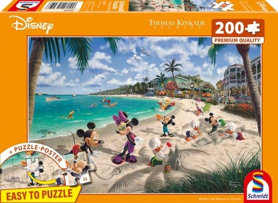 Schmidt Puzzle 200 stuks - Mickey in Florida