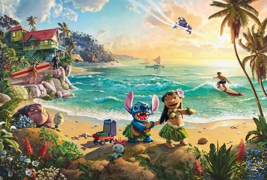 Schmidt Puzzle 200 stuks - Lilo & Stitch