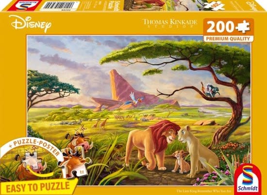 Schmidt Puzzle 200 stuks -The Lion King