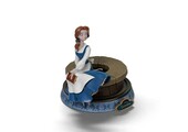 Figurine: Belle - Disney Anime Princess Scale Statue Belle 15 cm