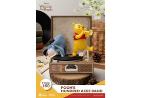 Figurine: Winnie the Pooh  - Record Player Series PVC figure Pooh's Hundred Acre Band 12 cm