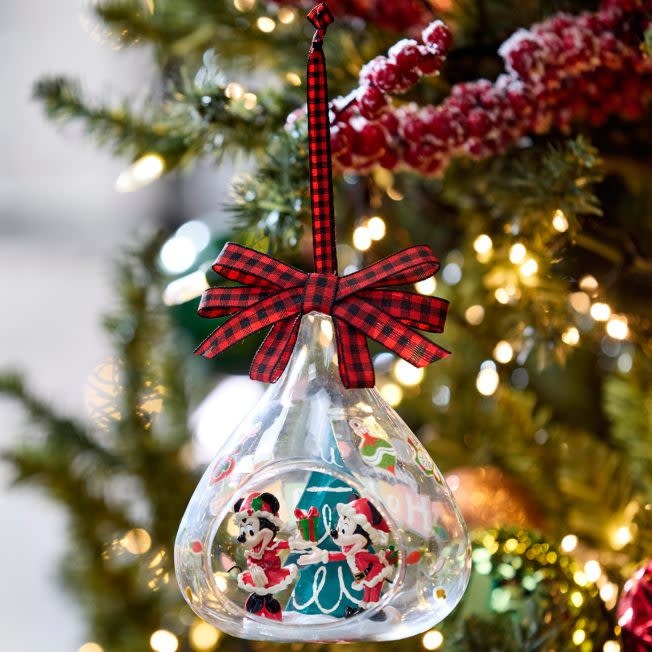 Ornament: Mickey & Minnie 2025 Festive