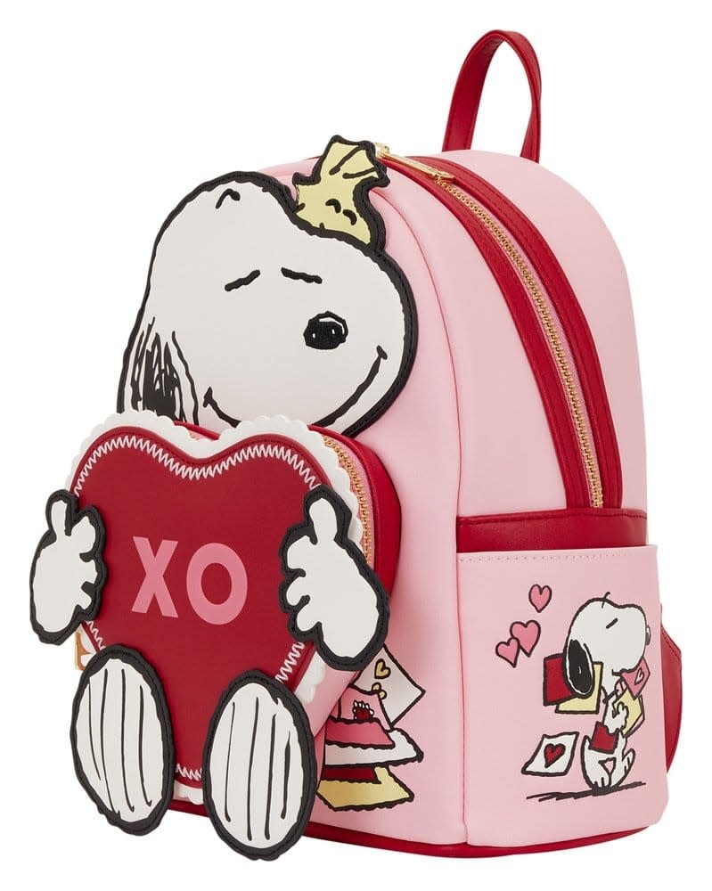 Backpack: Peanuts by Loungefly Mini Backpack Snoopy XO