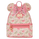 Backpack: Disney by Loungefly Mini Backpack Minnie Mouse Floral Bags Minnie Mouse