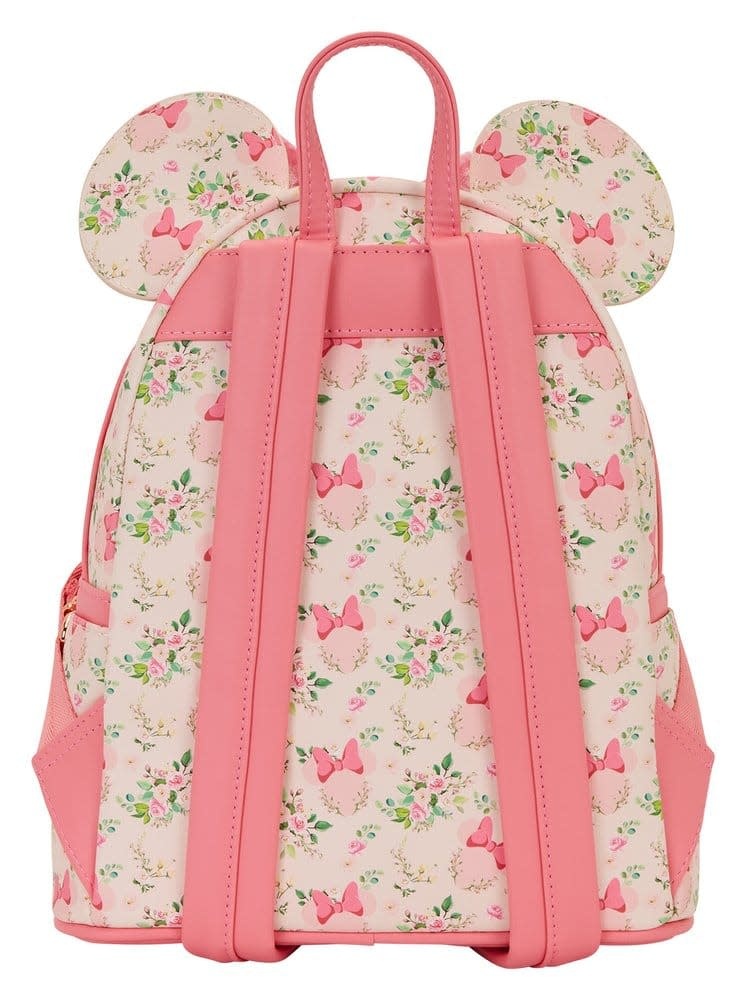 Backpack: Disney by Loungefly Mini Backpack Minnie Mouse Floral Bags Minnie Mouse