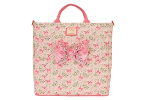 Backpack: Disney by Loungefly Backpack and Tote Bag Minnie Mouse Floral