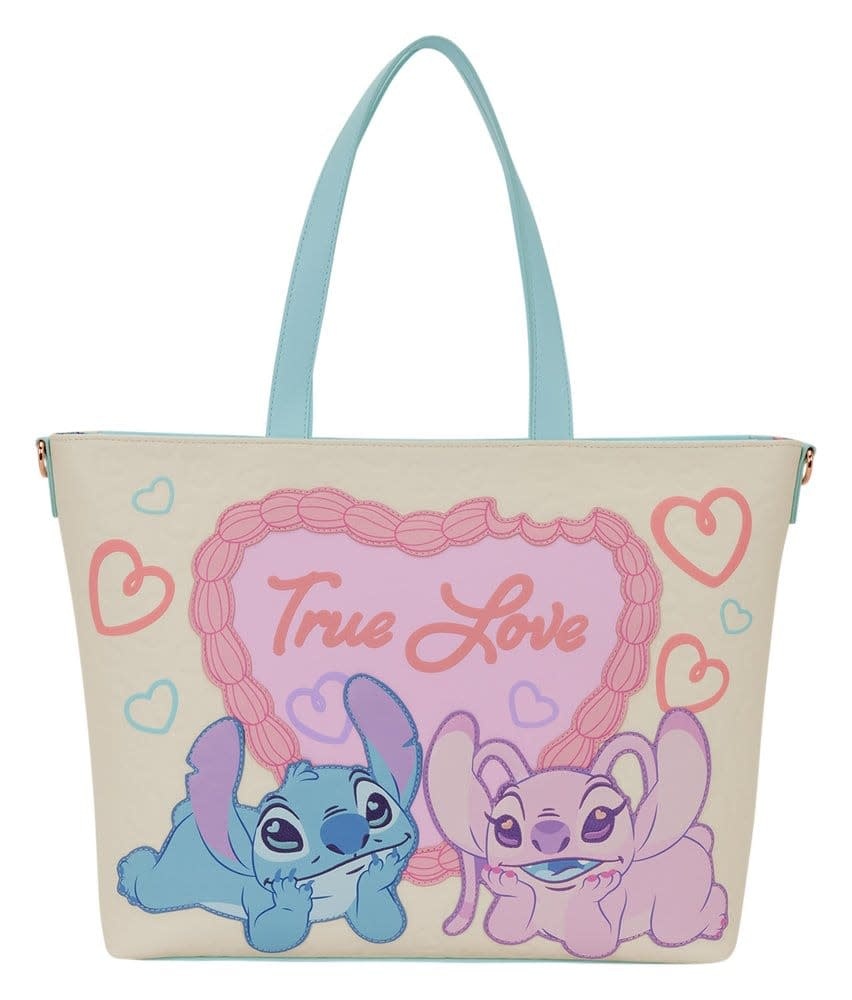 Tas: Lilo & Stitch by Loungefly Canvas Tote Bag True Love