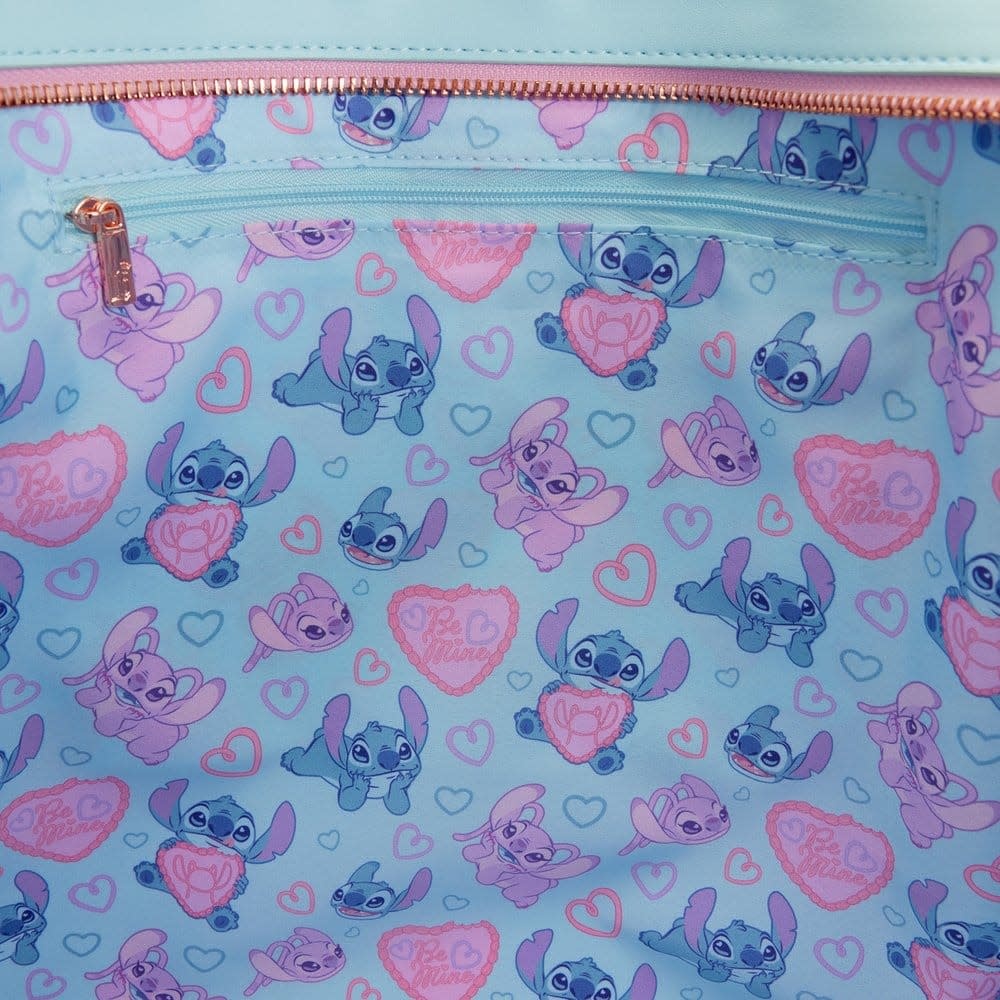 Tas: Lilo & Stitch by Loungefly Canvas Tote Bag True Love