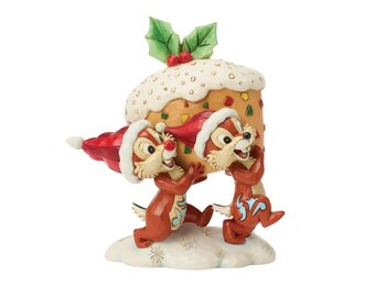 Figurine: Chip and Dale - Stealing Fruit Cake