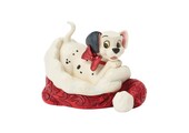 Figurine: 101 Dalmation - Santa Hat