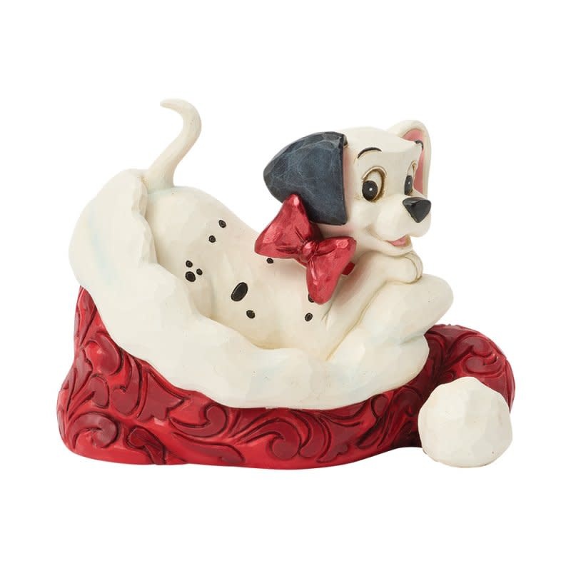 Figurine: 101 Dalmation - Santa Hat