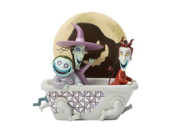 Figurine: Lock, Shock and Barrel with Oogie -  Mischief Makers