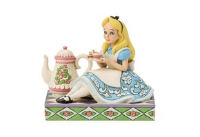 Figurine: A Cup of Curiosity (Alice with Teapot)
