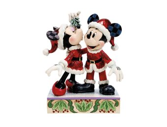 Figurine: Mickey and Minnie - Mistletoe Moments