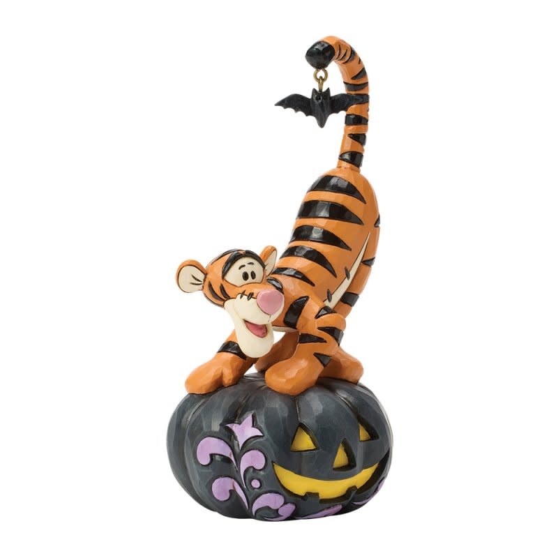 Figurine: Tigger (Jack-O-Lantern) - Bat-tastic Fun