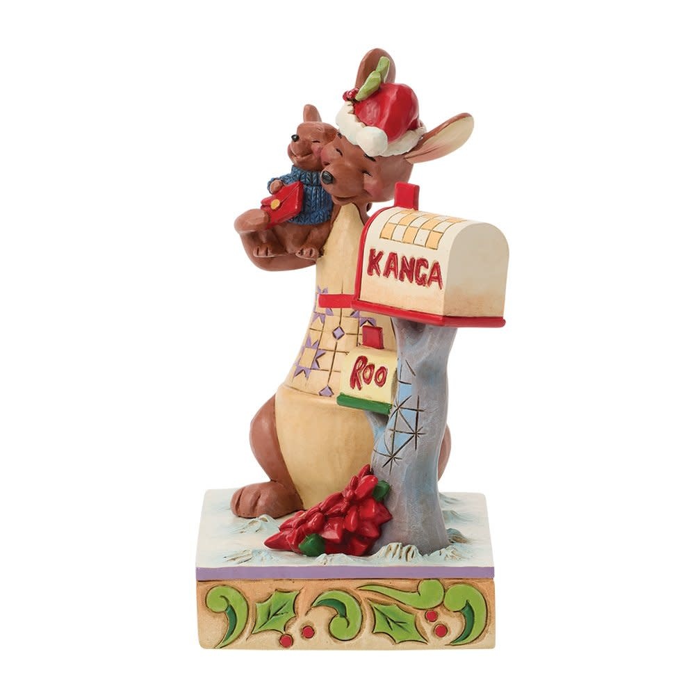 Figurine: Kanga & Roo - Roo's Holiday Wish