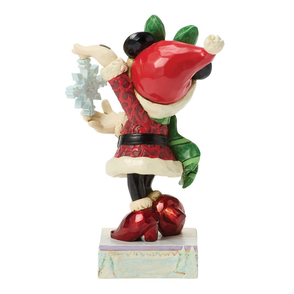 Figurine: Minnie with Snowflake - Snow Unique