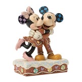 Figurine: Mickey and Minnie Gingerbread - Sugarcoated Sweethearts