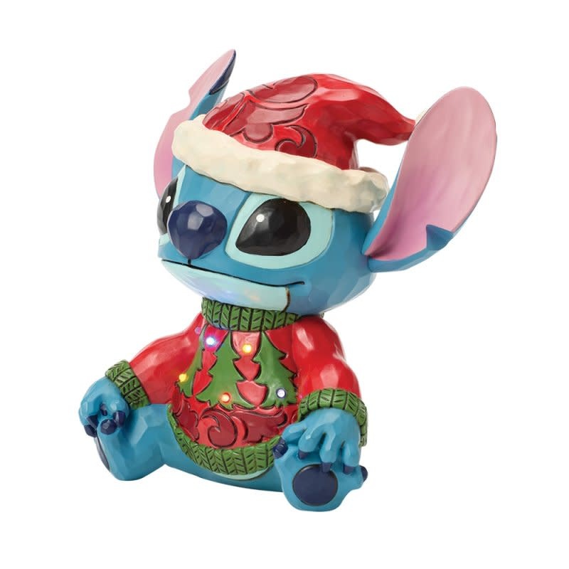 Figurine: Stitch (Sweater LED) - Feeling Jolly and a Little Naughty