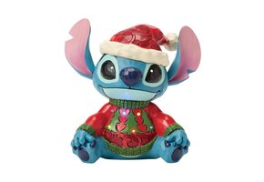 Figurine: Feeling Jolly and a Little Naughty ( Stitch Sweater LED