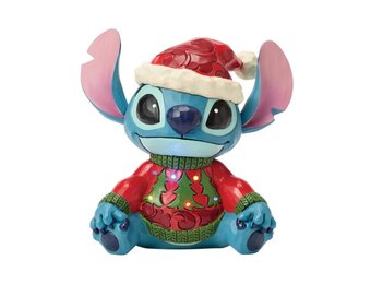 Figurine: Stitch (Sweater LED) - Feeling Jolly and a Little Naughty